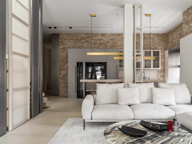 ЖК «Большевик» 两居室公寓室内设计-19