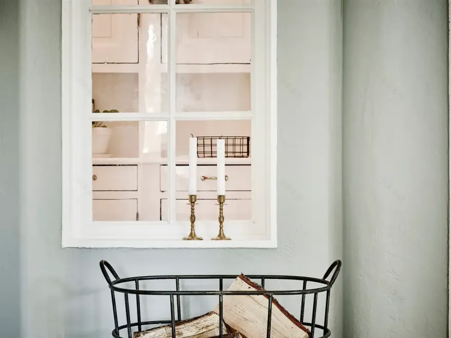 瑞典 88m²公寓 | 灰蓝交融的温馨 Scandinavian 风-3