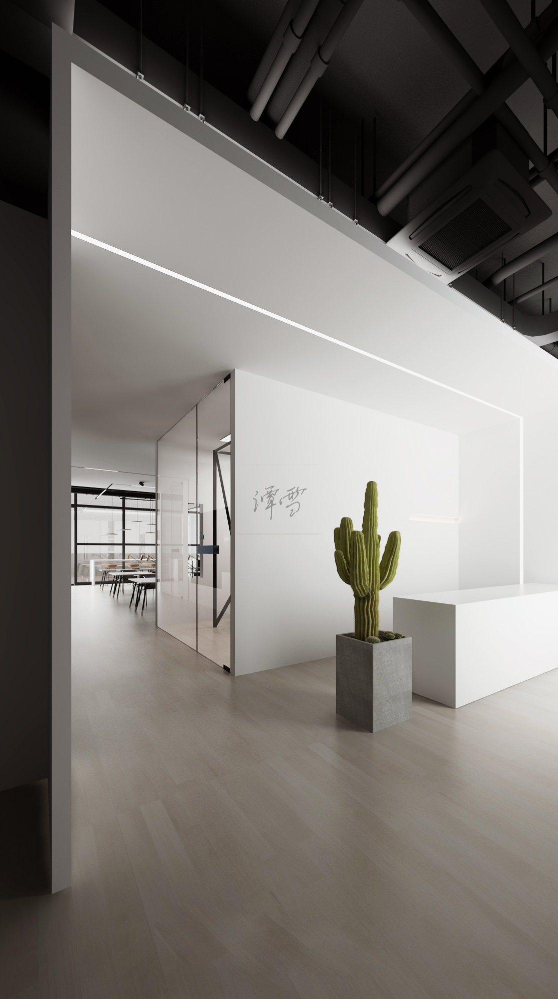 素·线 OFFICE办公空间-1