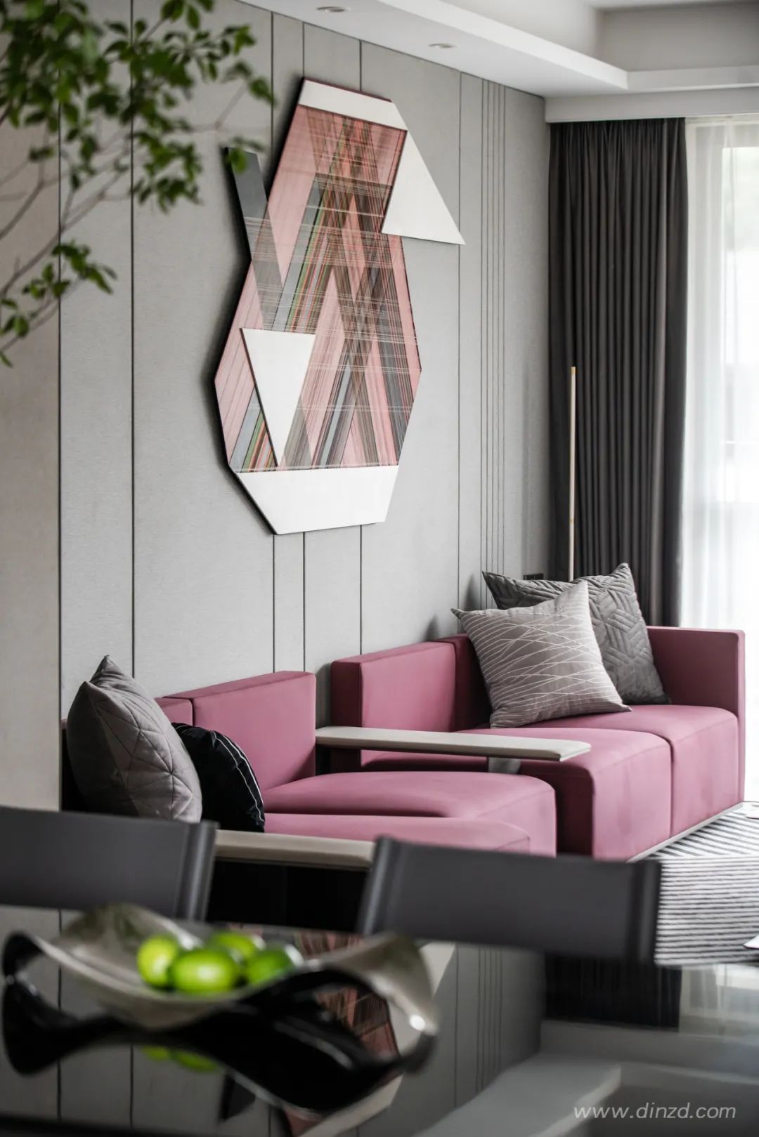 广州 185㎡叠墅样板间，演绎轻快都市生活-9