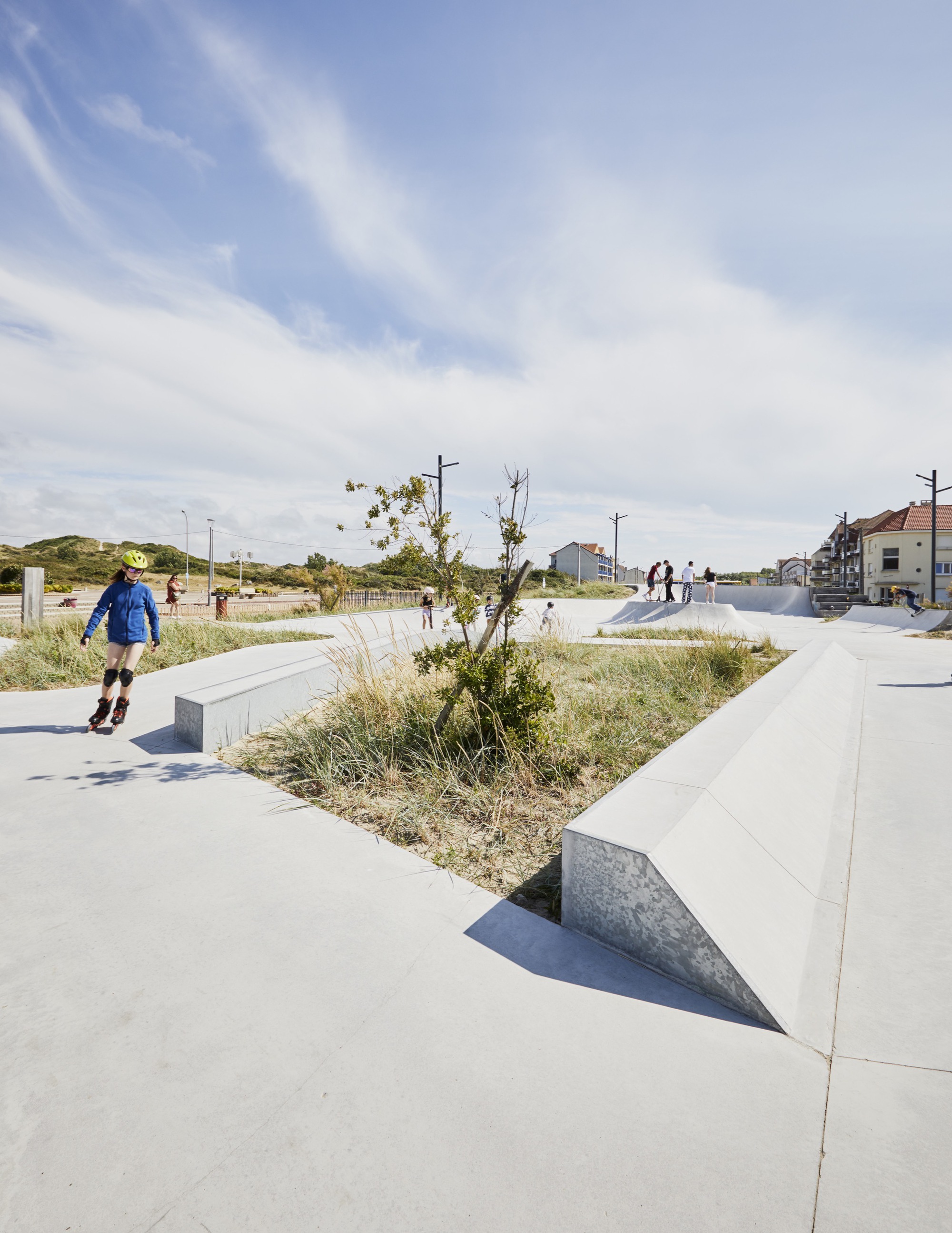 斯特拉普拉日滑板公园丨法国丨Espace Libre-30