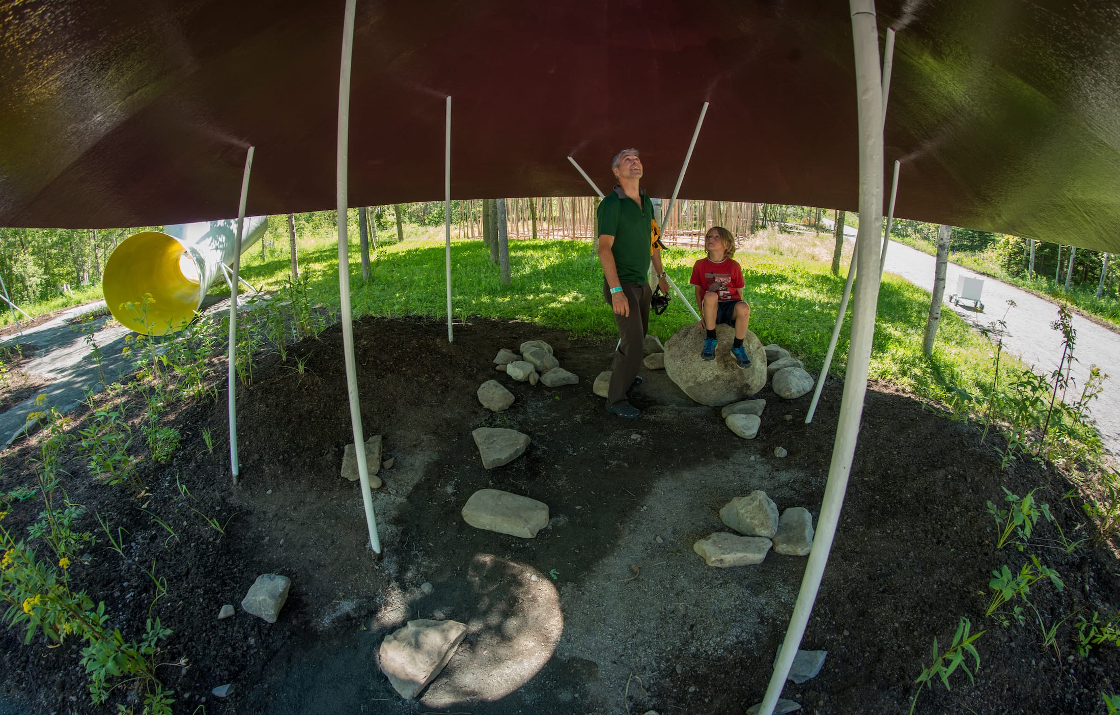 2019 加拿大国际花园节 | 彩色“岩石”结构装置引人入胜-85