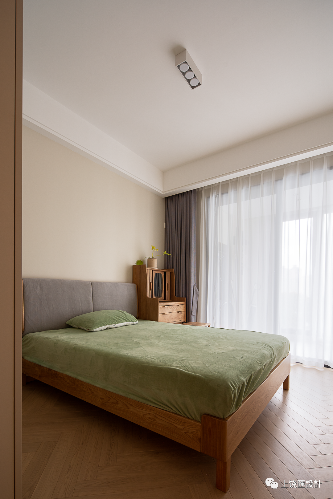 滨江棕榈·公园壹号原木极简设计丨红石空间设计-35