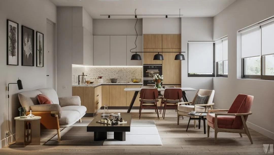 VizLine Studio--温润质感，演绎致美空间-11