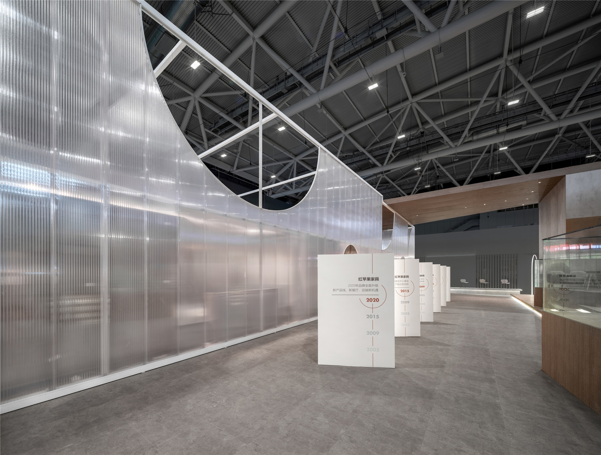 红苹果深圳国际家具展馆丨中国深圳丨竹工凡木设计研究室-11