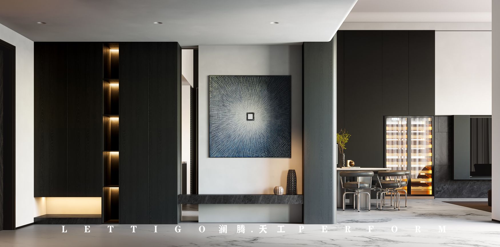 黑白灰的色调组合，尽显高级感和时尚感-3