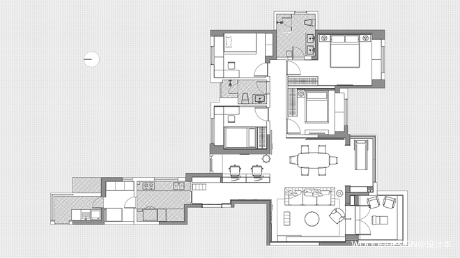 局部改造,精装房的自我救赎丨中国成都丨五德设计（WOOOD DESIGN CO,LTD）-38