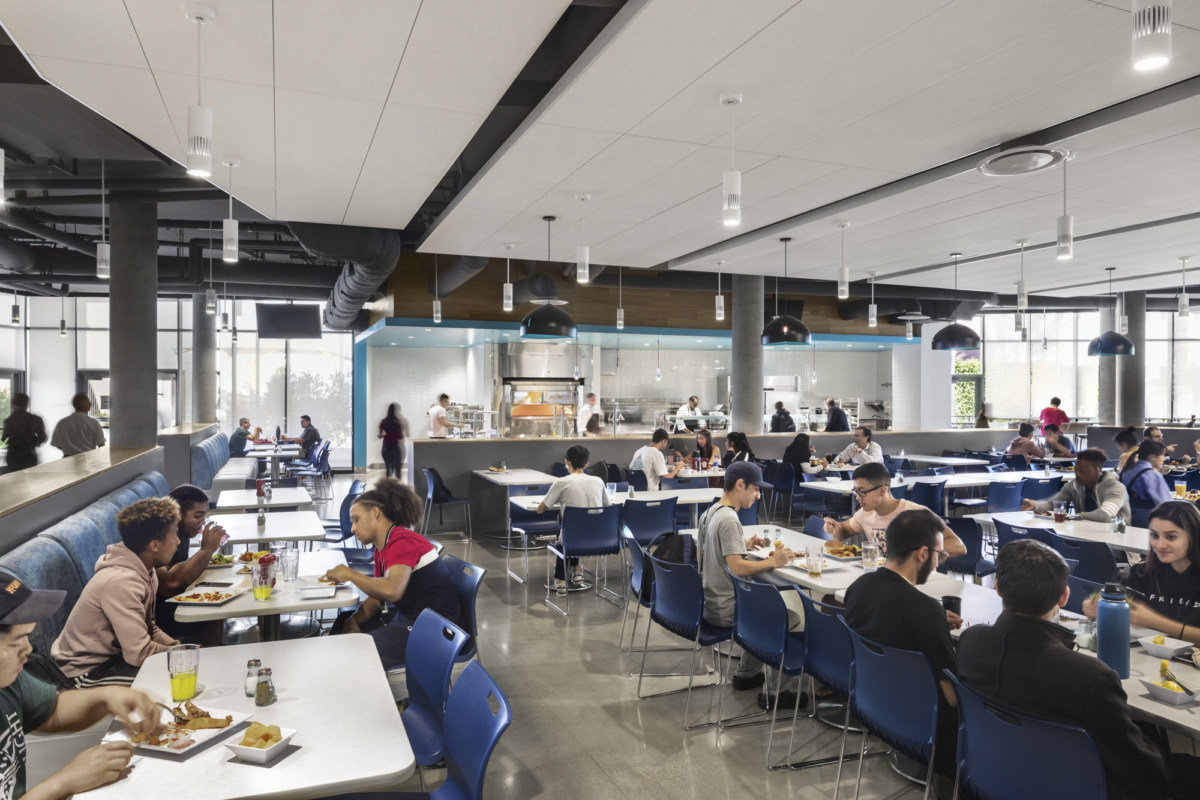 加州大学拉文分校·Citrus Hall & The Spot Dining Hall-9