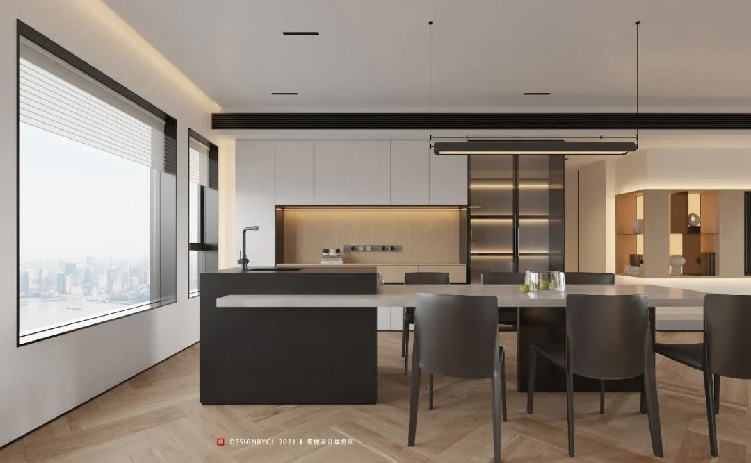 汕头悦景逐光 · 现代极简空间的光影魅力丨中国汕头丨集句设计-19