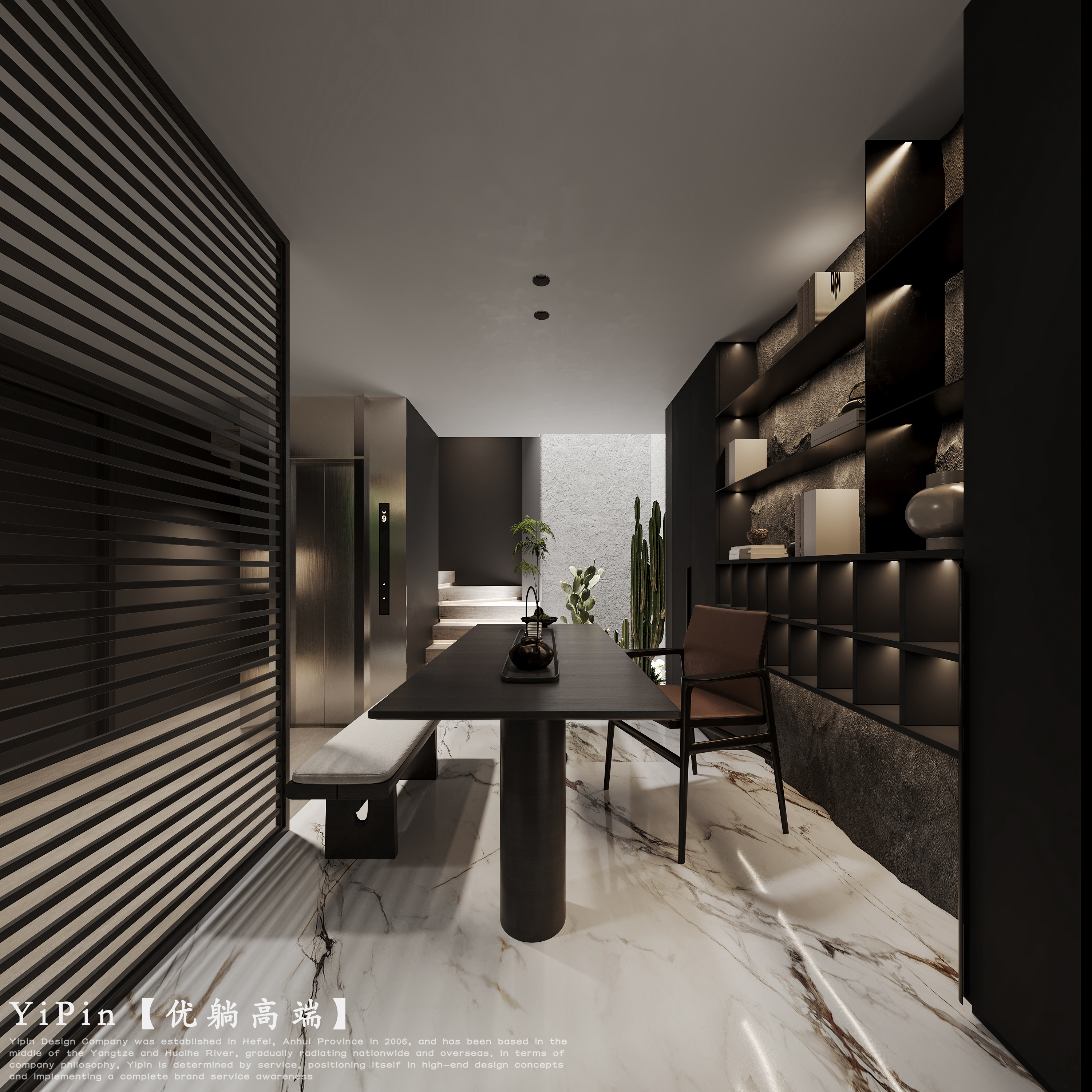 新案渲染 | 黑色幽默-3