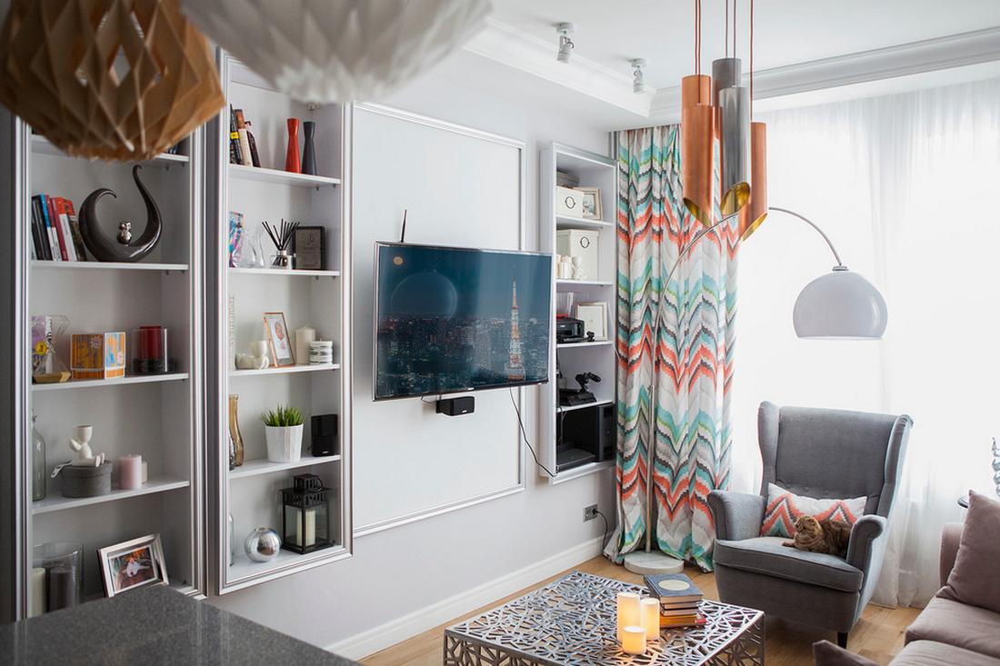 45㎡2室公寓温馨设计丨设计师维多利亚·穆赫尔-12