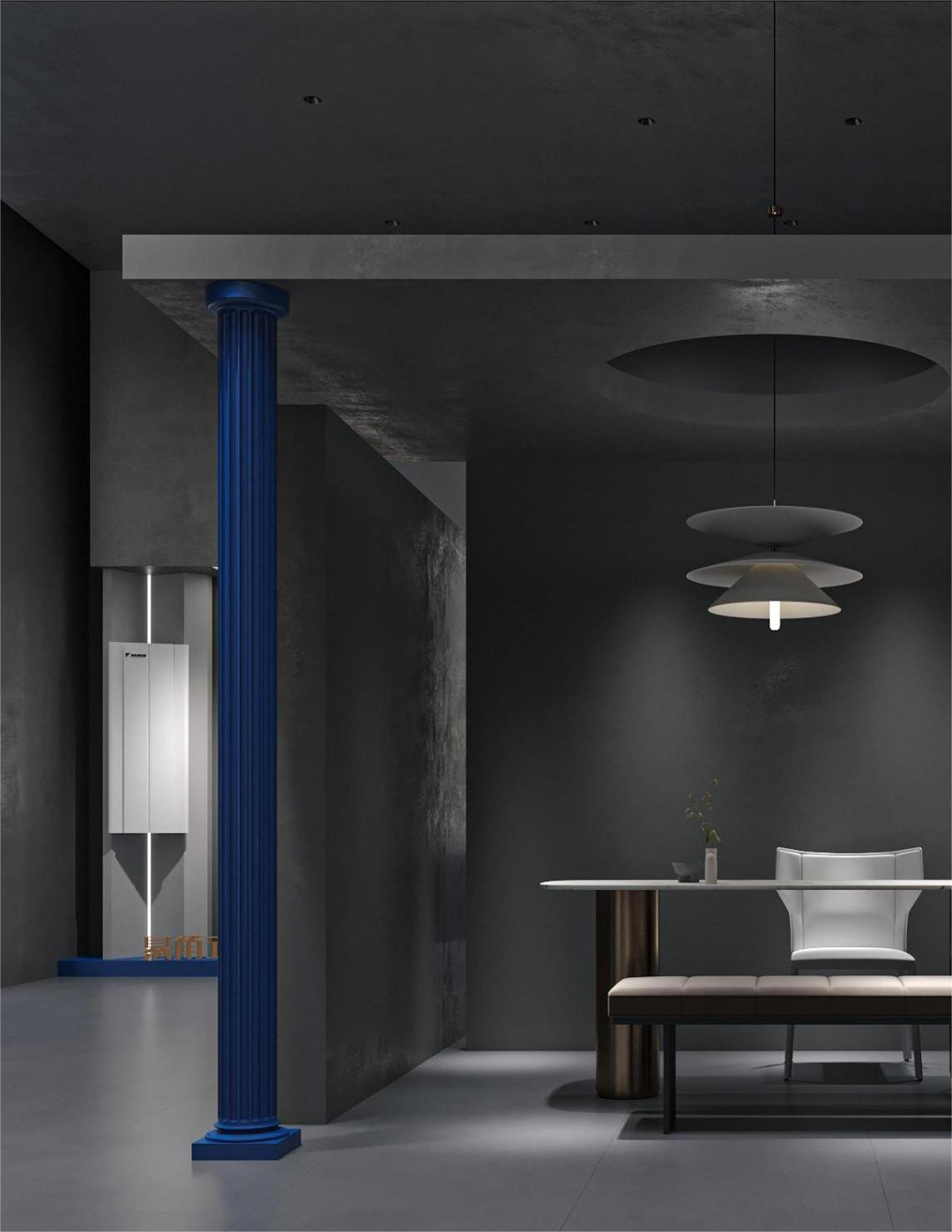 内蒙大金空调展厅丨周笙笙全案设计工作室-16