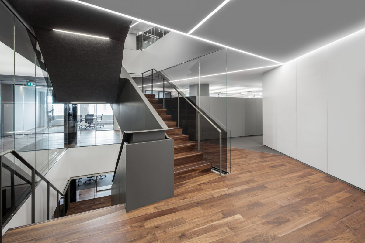 Montreal CIBC Tower 的绿色律所空间-14