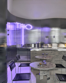 乌克兰 Odesa 台宇冰淇淋店丨Sivak+Partners Studio