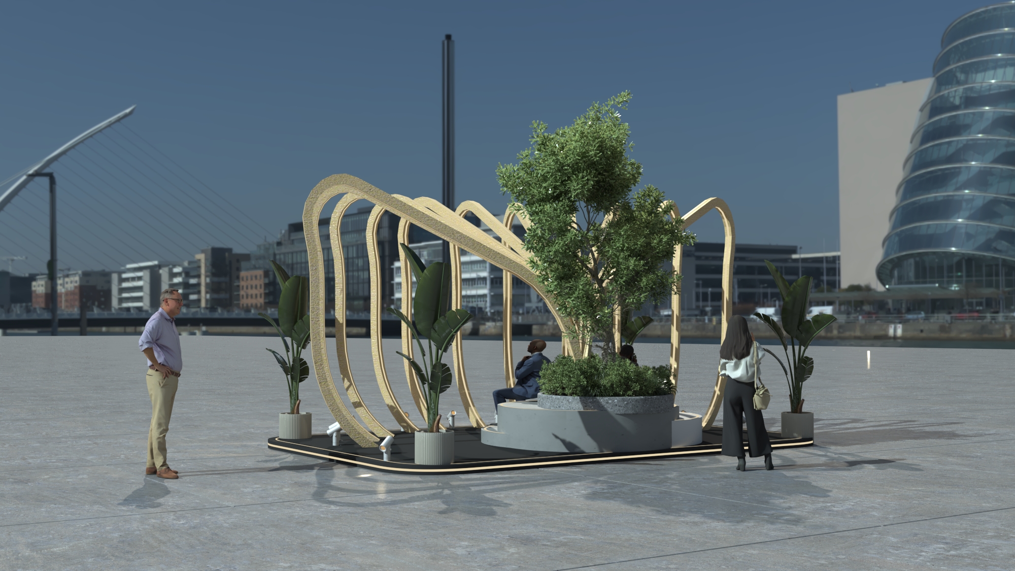 dubai design week stand design for in5design-12