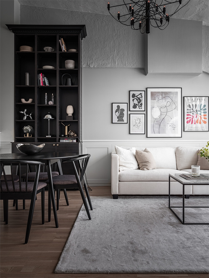 斯德哥尔摩前工厂建筑中的纯北欧风格内饰-5