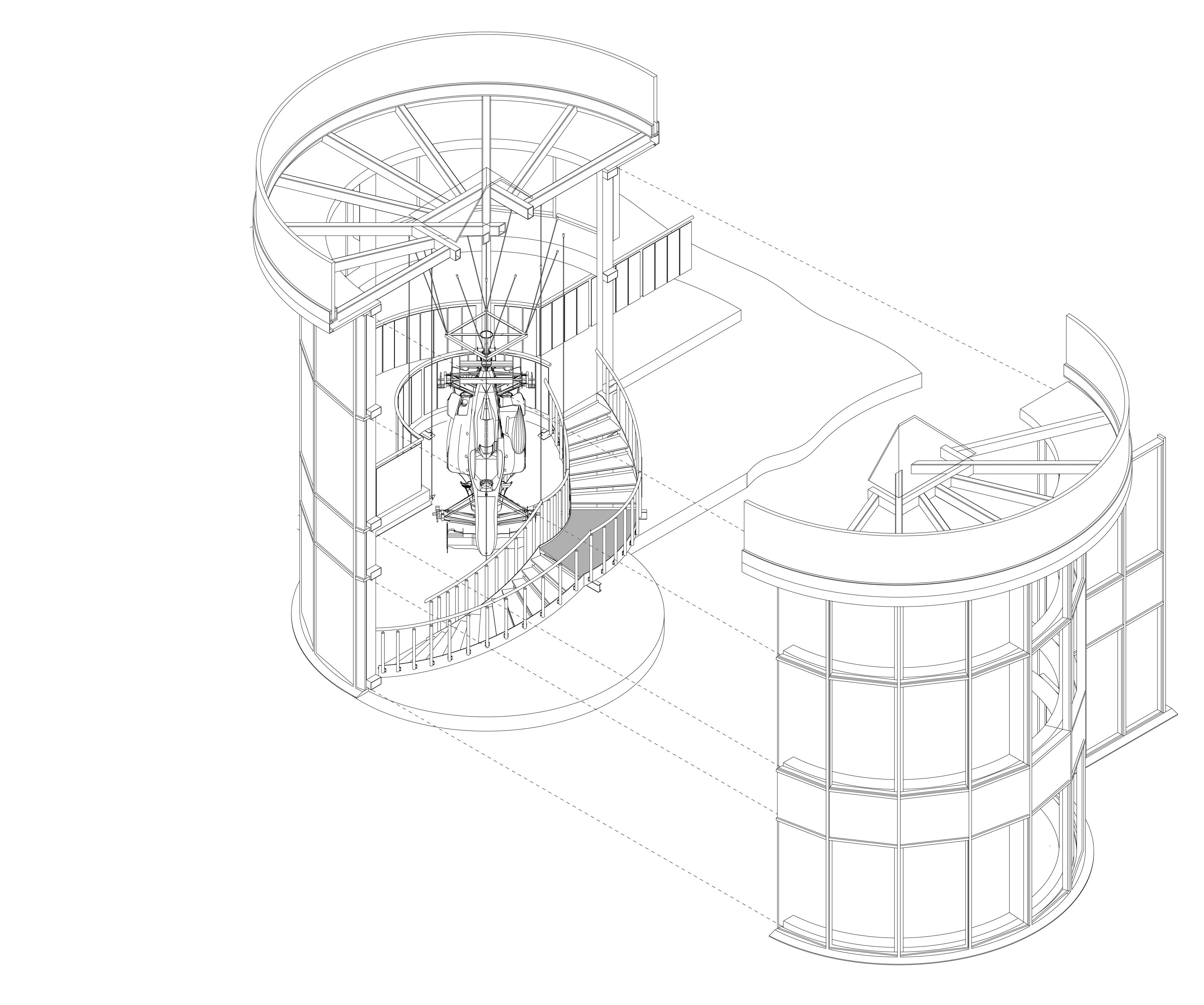 赛道之畔的炫酷“汽车秀”丨Chapman Partnership Architects-34