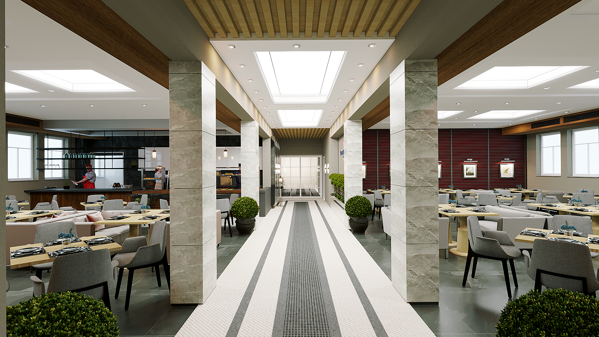 Dining Hall concept design / Germany-Nürnberg-3