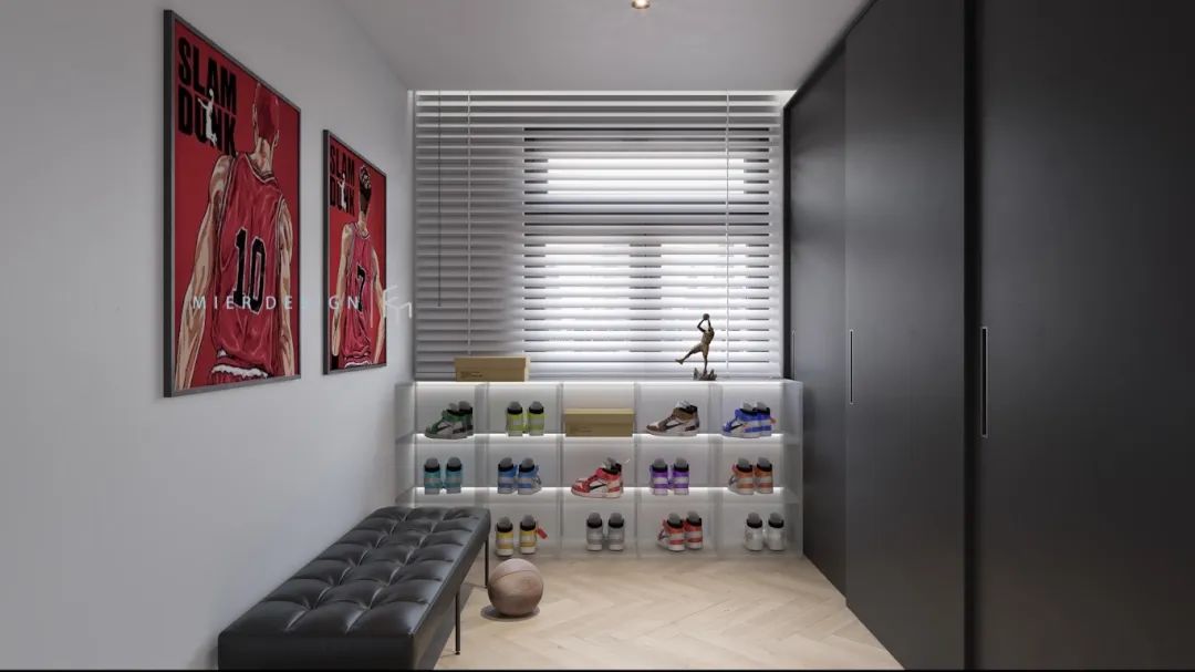 天津 128㎡现代工业风居所 | 讲述“就算世界无童话”的生活故事-59