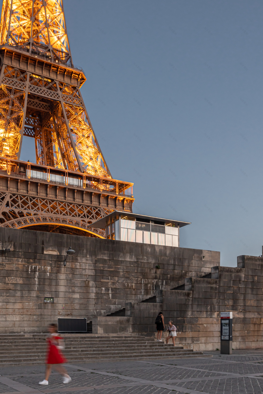 Kiosk Eiffel 食品亭丨法国巴黎丨Franklin Azzi Architecture-6
