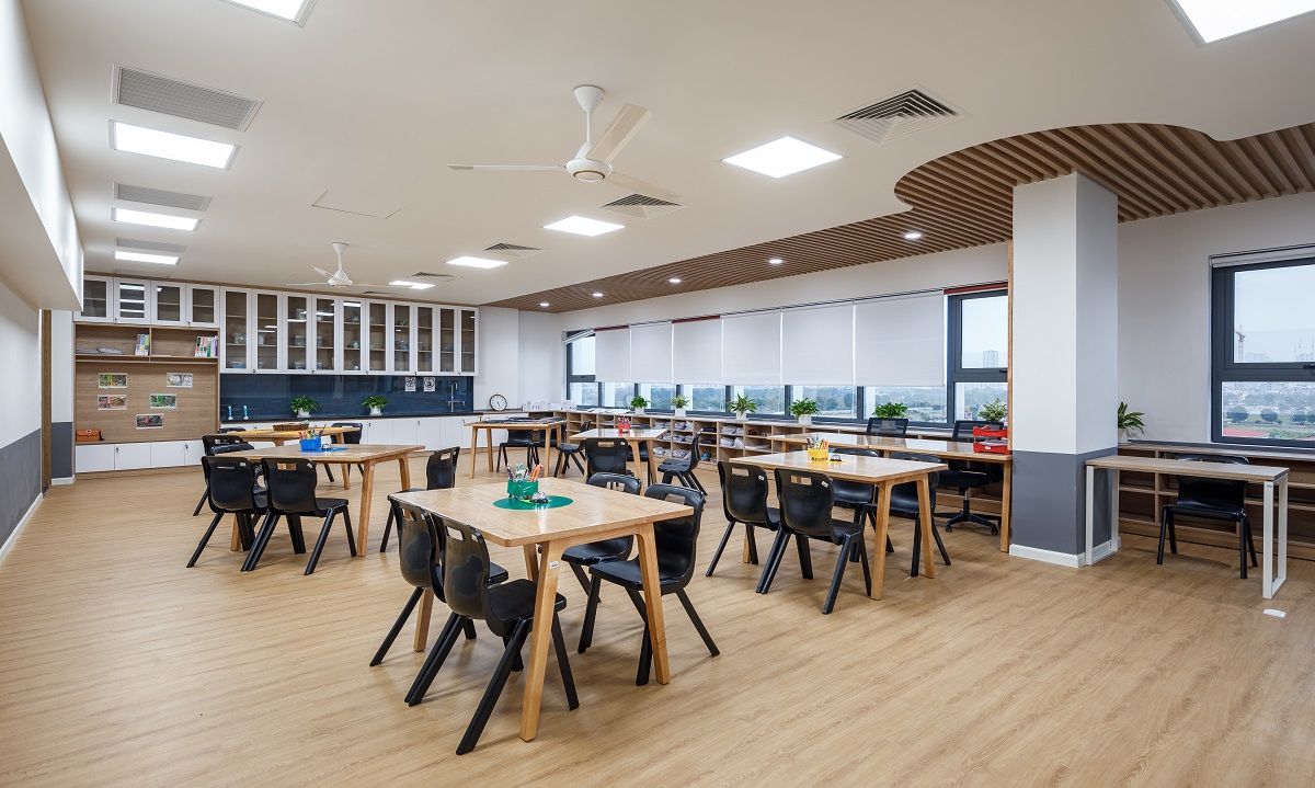 越南河内 Dewey Tây Hồ Tây 中学设计案例-53