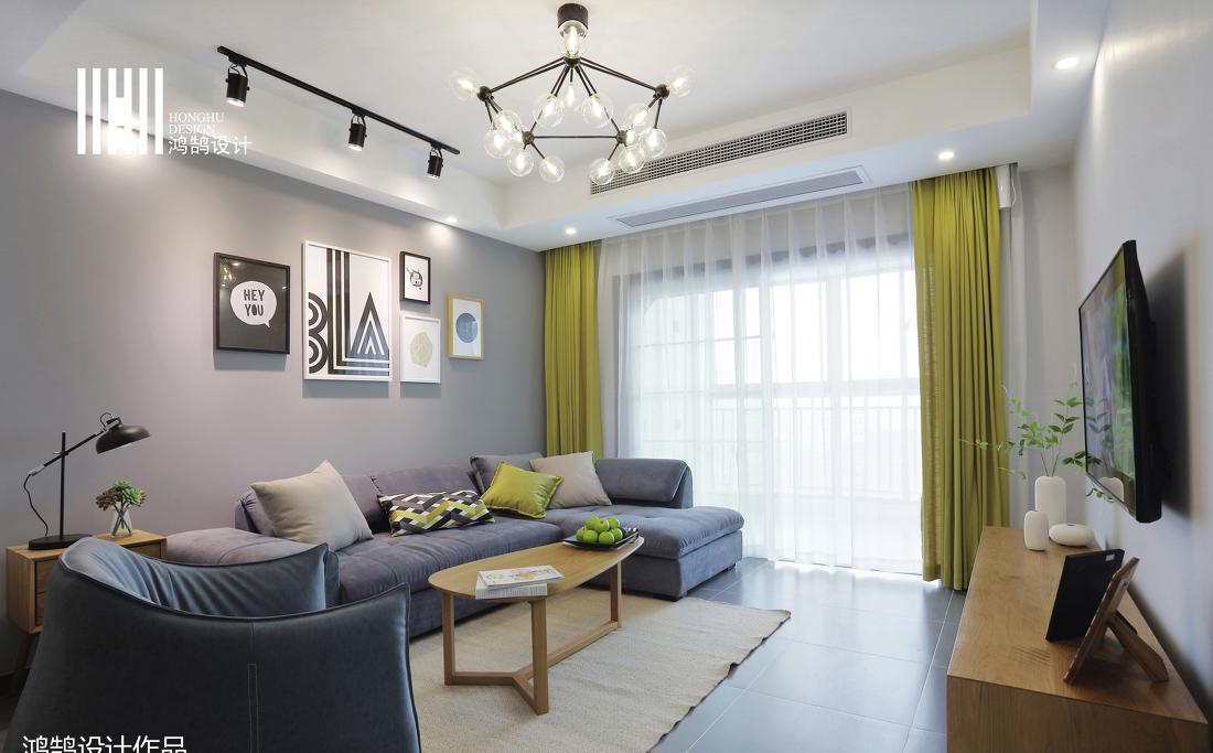 梦幻北欧风 Sunshin | 紫灰优雅,黄色明亮-11