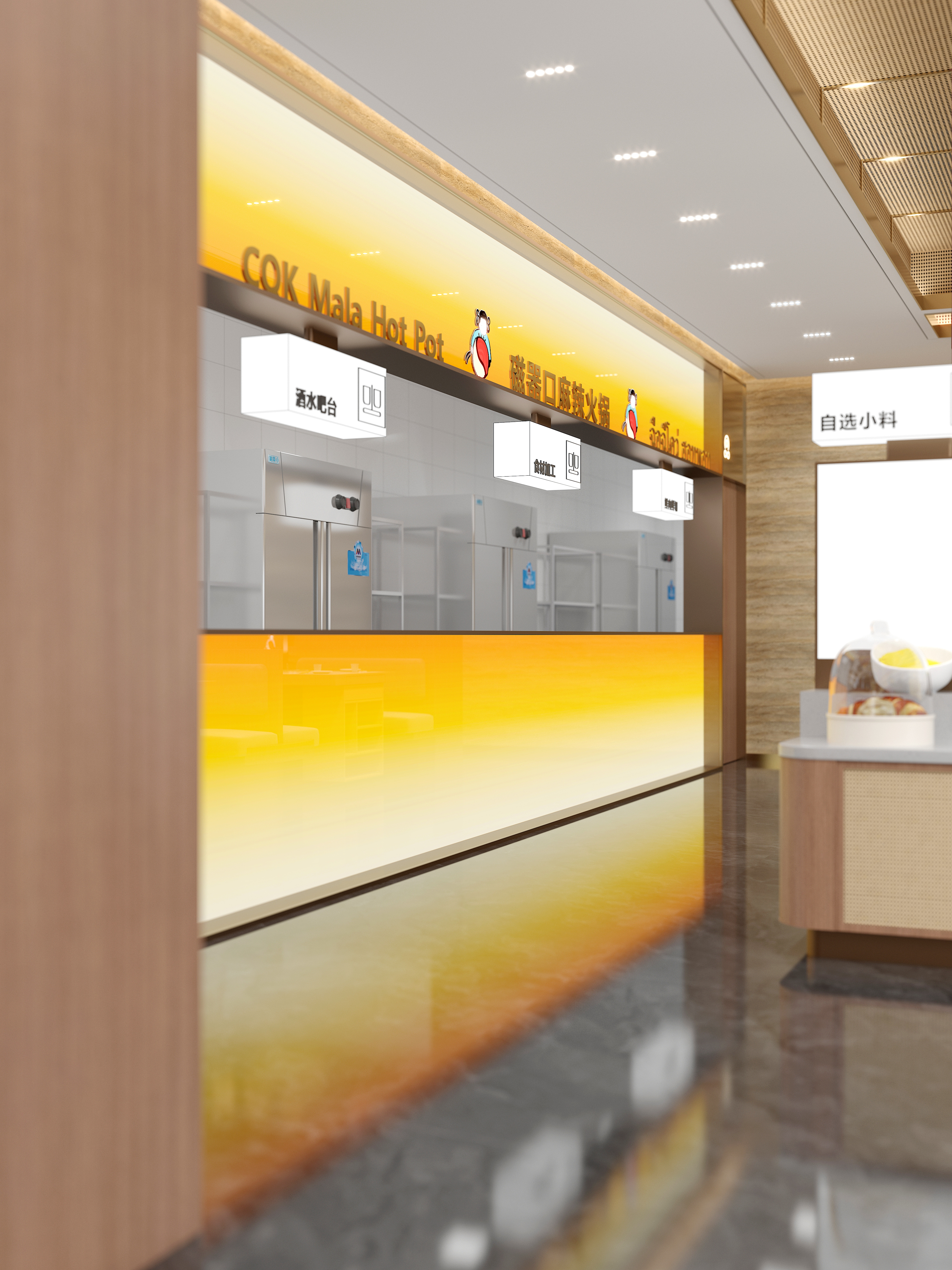 泰国瓷器口三店设计丨河南天恒建筑装饰工程有限公司-2