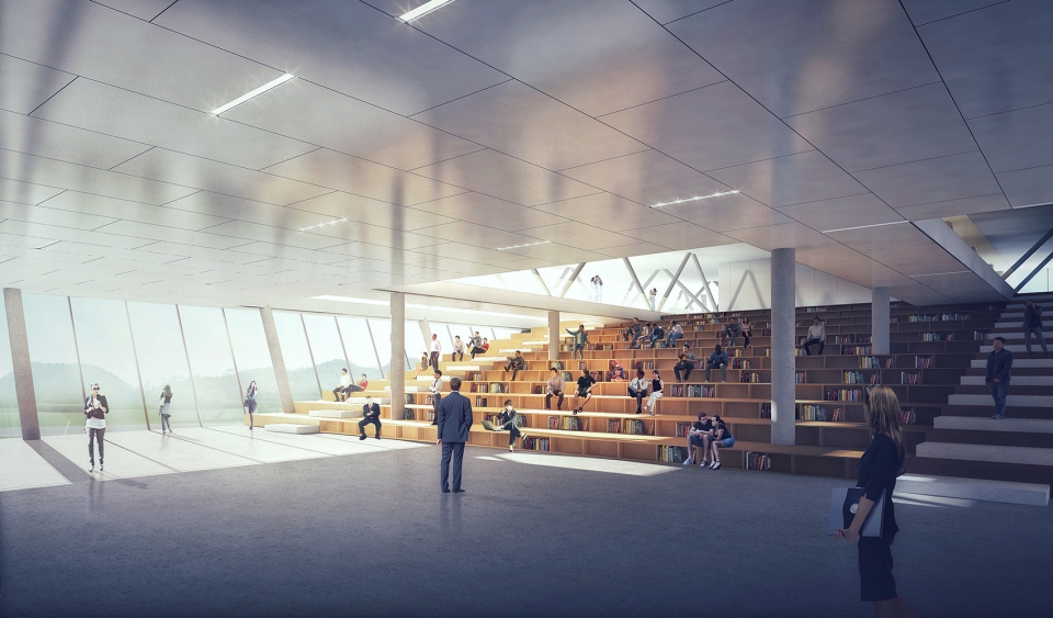 大浪文体中心中标方案 · 立方设计打造城市新地标-66