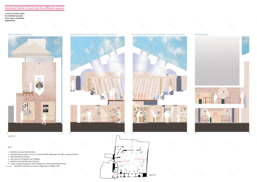 废弃物打造创意建筑 | 英国布莱顿学院学生获奖项目展-42