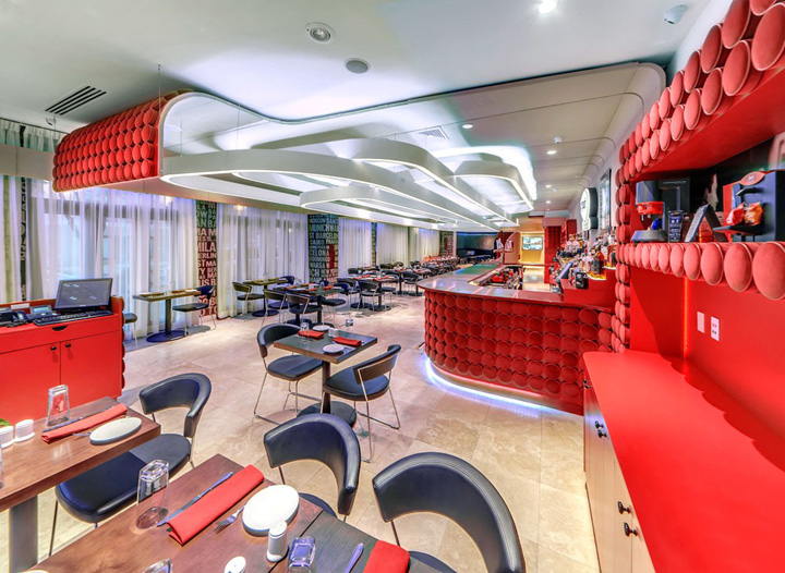 Segafredo Zanetti咖啡馆室内设计丨美国纽约丨Bluarch Architecture建筑工作室-14