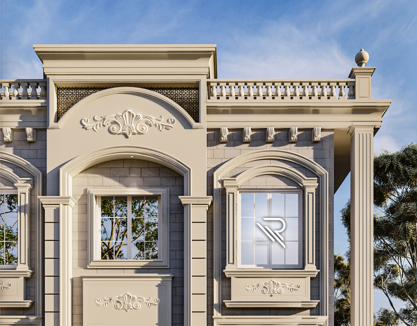 Classic House Façade-3