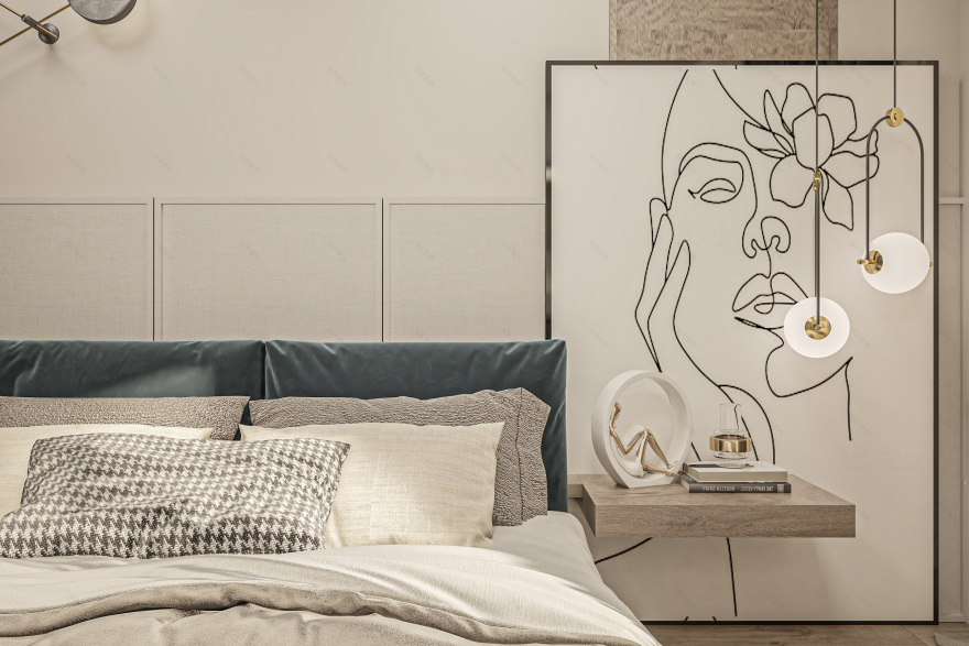 主卧丨DEKORNA INTERIOR DESIGN STUDIO-11