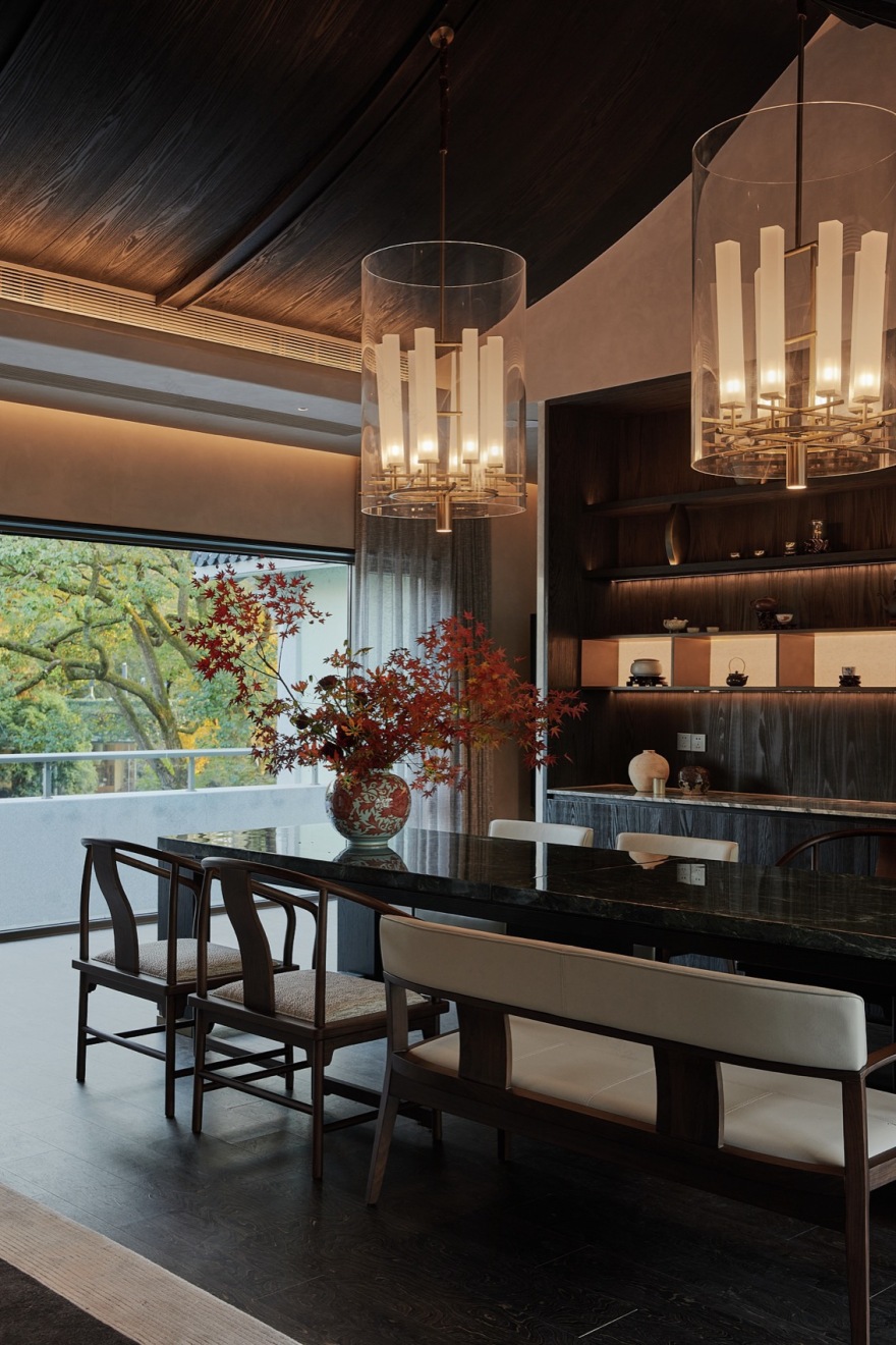 浙江西子宾馆·西园茶馆丨中国杭州丨杭州诺瓦空间设计-102