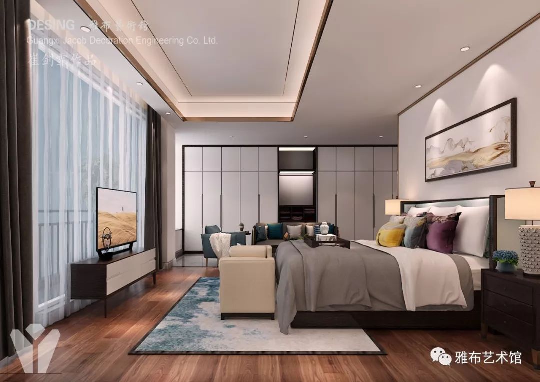 柳州康城楼中楼 | 自然新中式，四代同堂的东方美学之家-21