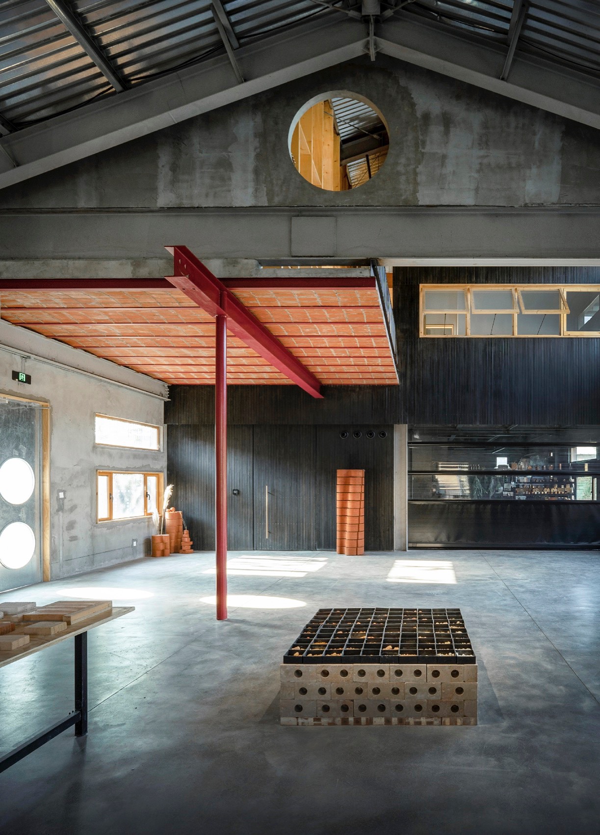 生土建筑与文化（西安）研究中心室内设计丨中国西安丨土上工作室-8