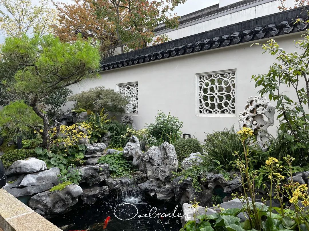 玲珑园 · 诗意的中式庭院设计丨OneGarden-17