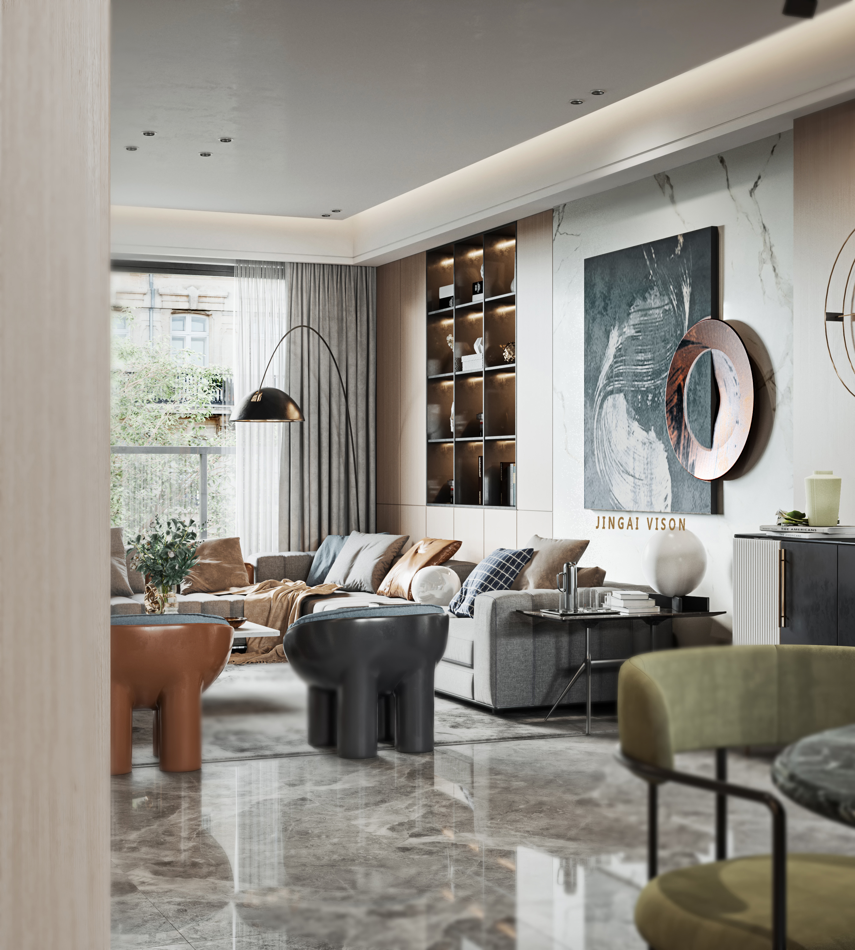 现代北欧风家居设计，简洁而温馨-7