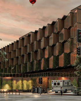 Sustainable Hospital project ( LEED GOLD )
