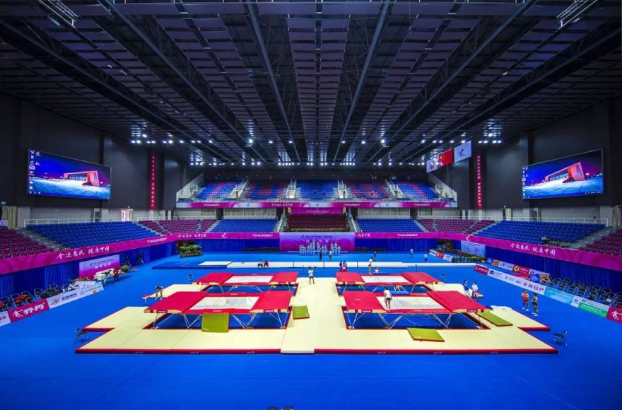 天津科技大学体育馆 | 圆形空间处理轴线关系,多功能轻维护-43