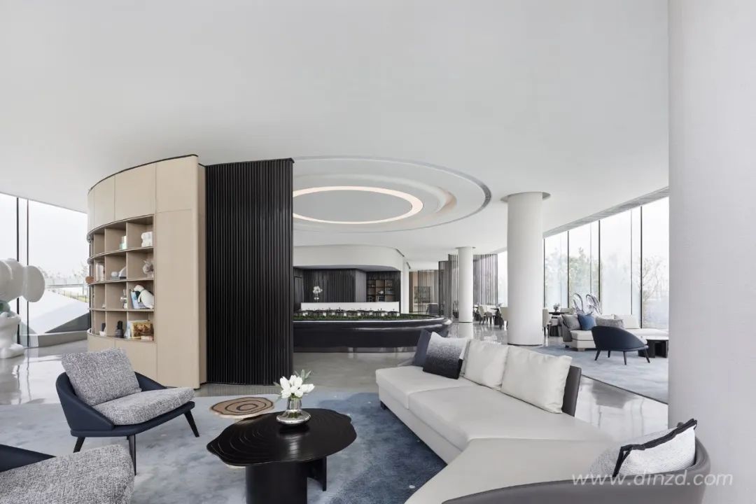 曲径通幽的常熟招商·琴湖小镇展示中心-29