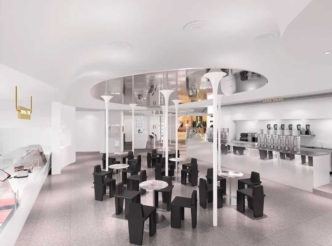 喜茶店铺设计 | 简约现代,融合传统元素-71