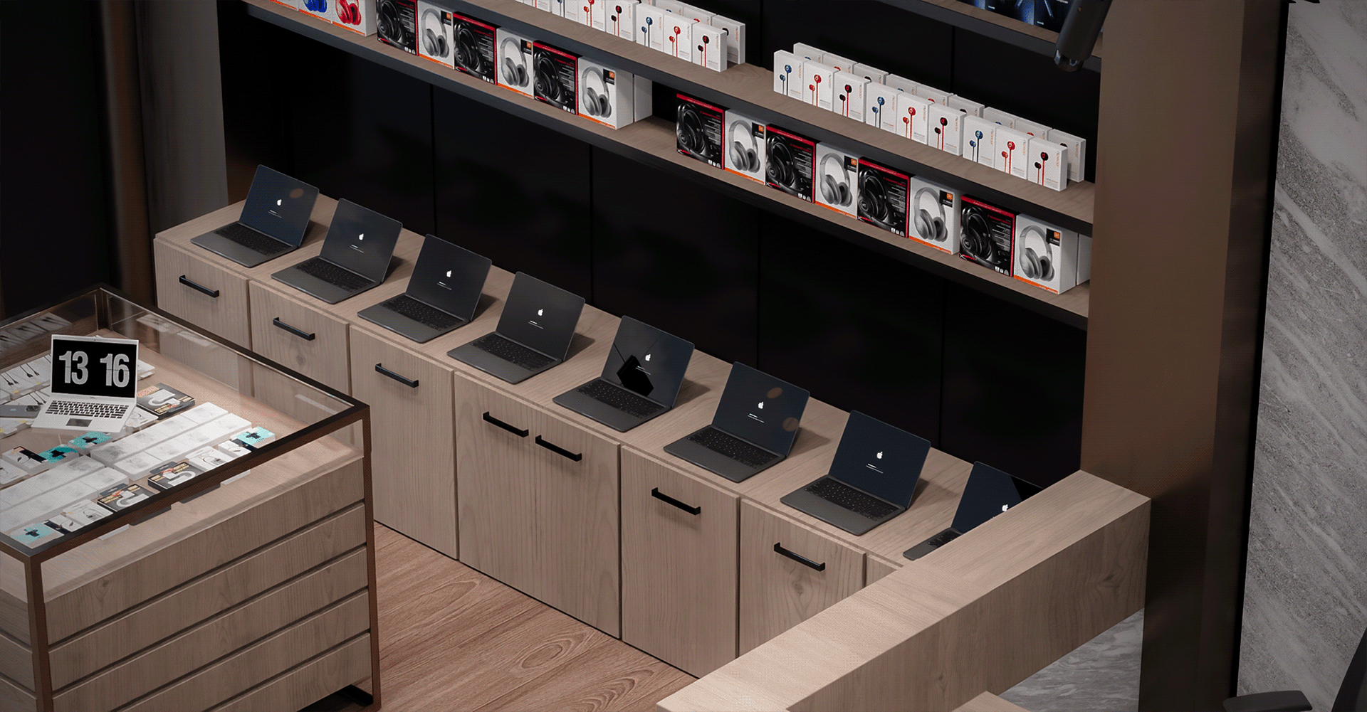 Lu·ury Tech Retail Store室内设计丨Ka Innovations(与地区办公室合作开发)-2