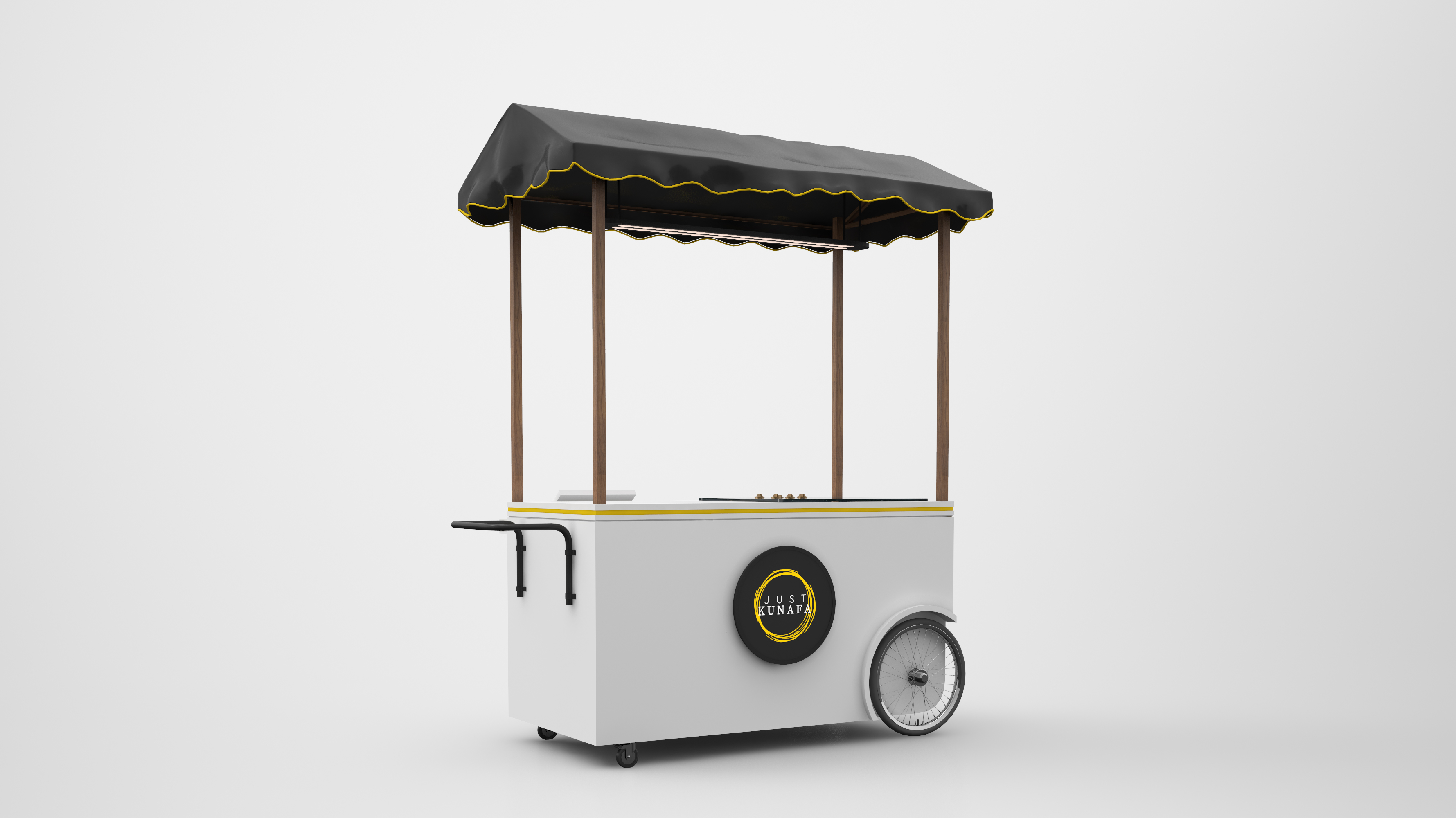 Just Kunafa 户外服务台设计-9