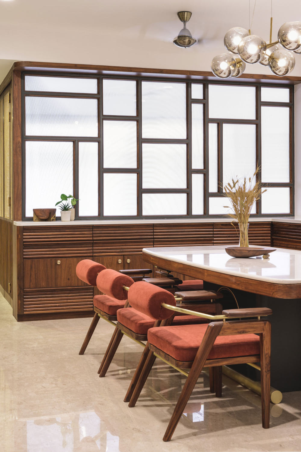 印度家庭公寓设计丨Veeram Shah-26