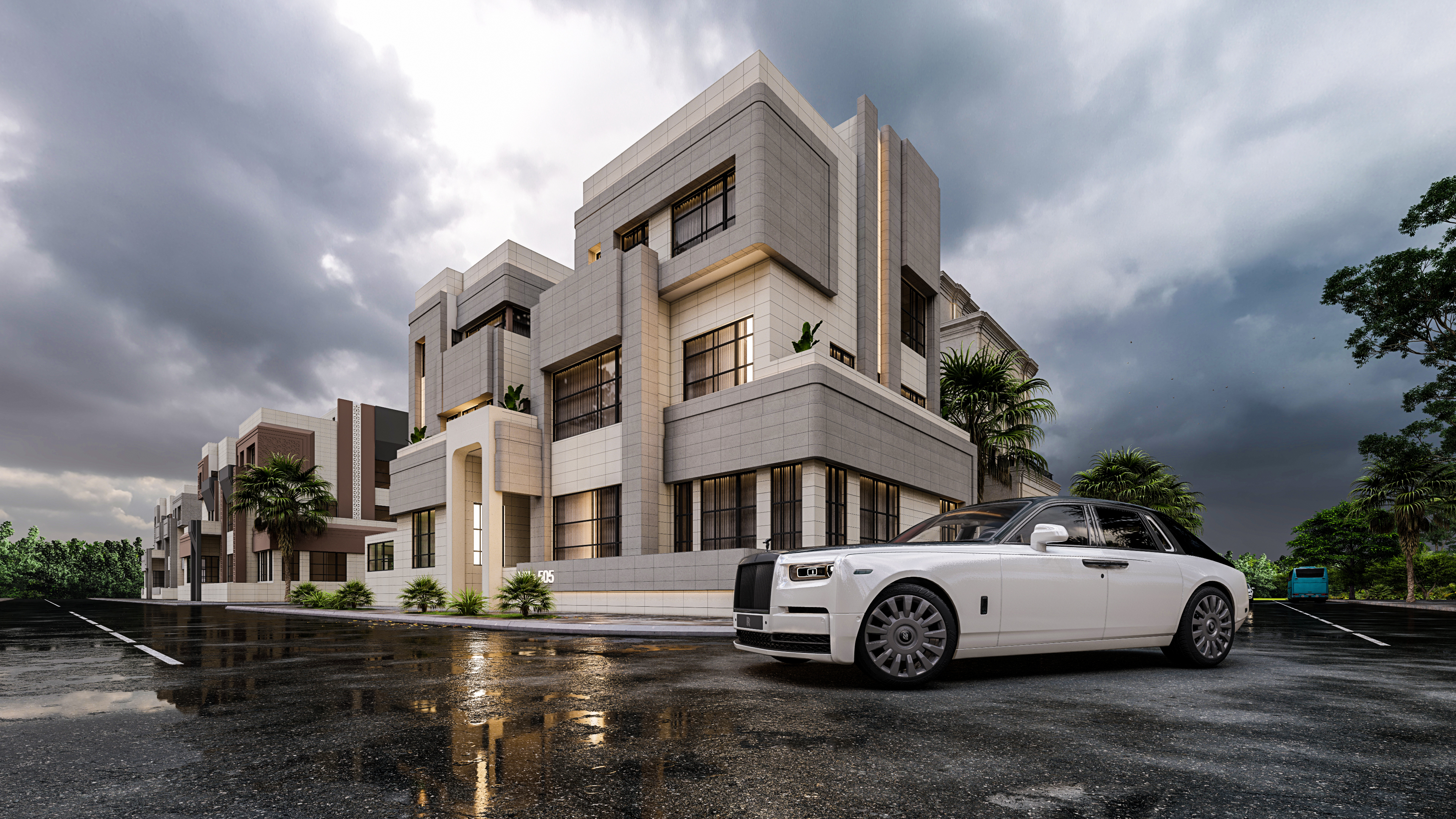 科威特现代别墅-6