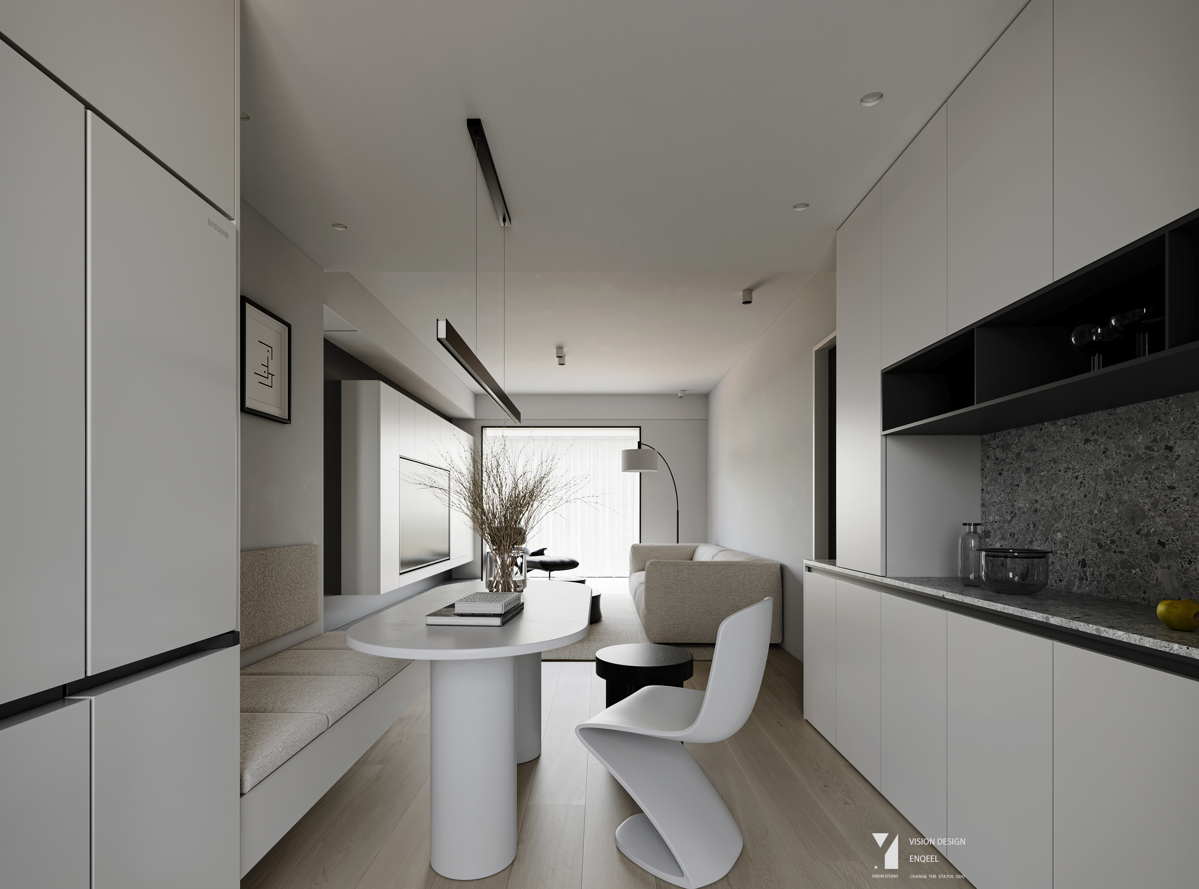 最新渲染白亮风丨ENQEEL-2