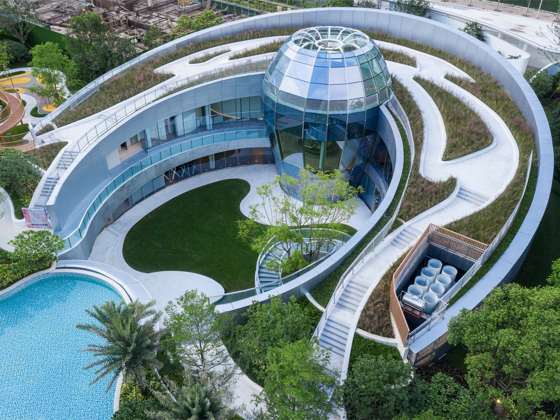 惠州华发旭辉•铂钻四季展示区景观-6