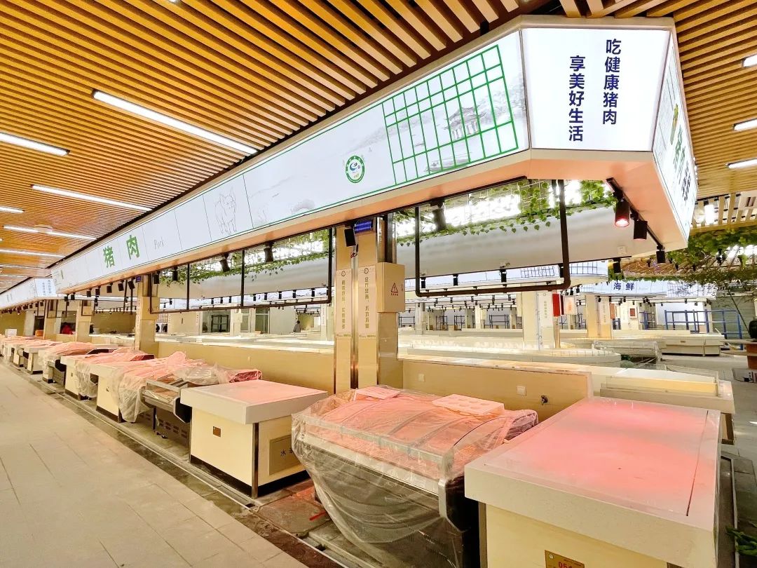 坐落千年古镇，横溪菜场改造升级，新中式田园风刷新菜场“高颜值”！-206