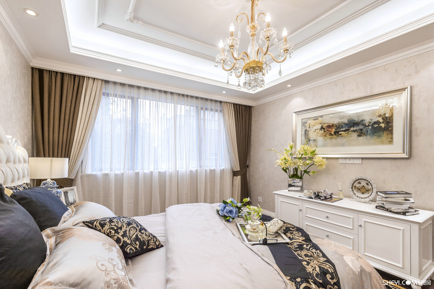 福建龙旺天际花园K3户型样板房-18