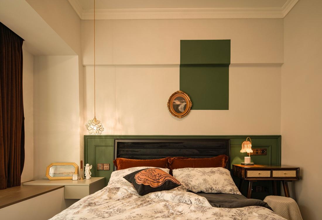 庄园浪漫 · 90 后海归女孩的复古精致小两室公寓设计-35